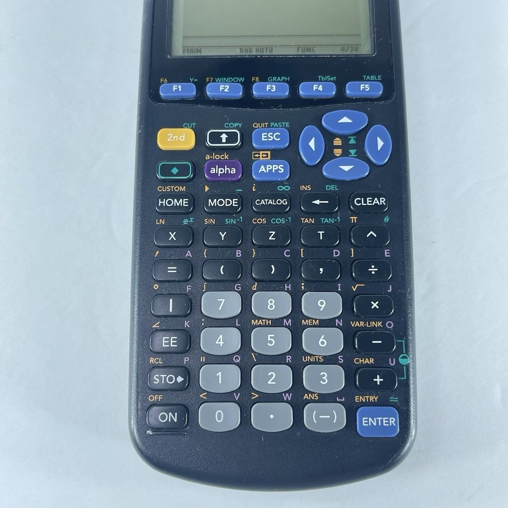 Texas Instruments TI-89 Graphing Calculator CAS Advanced Math Tested & Working - Picture 2 of 5